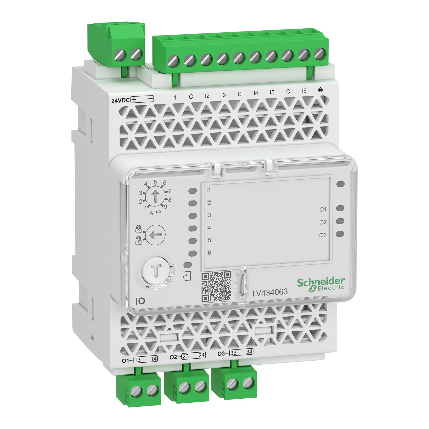 Picture of I/O (input/output) application module, Enerlin'X
