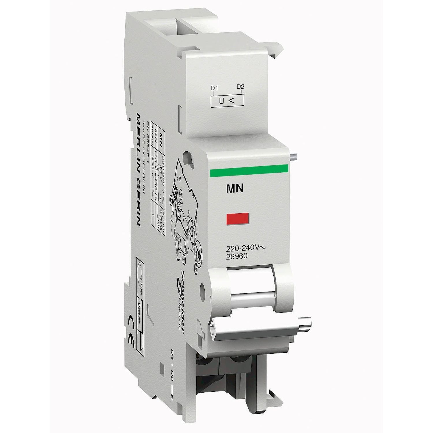 Picture of Multi9 - undervoltage release - MN - 48 V AC - 48 V DC