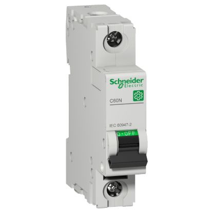 Picture of Miniature circuit breaker (MCB), Multi9 C60N, 1P, 63A, C curve, 10kA (IEC/EN 60947-2)