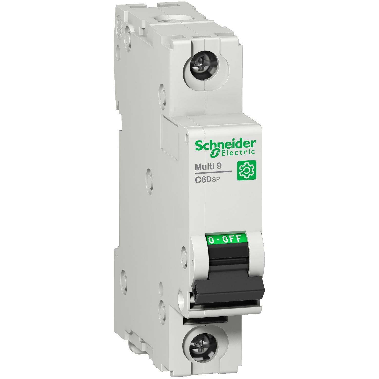 Picture of Miniature circuit breaker (MCB), Multi9 C60SP, 1P, 2A, C curve, 10kA (UL1077), 10kA (IEC/EN 60947-2)