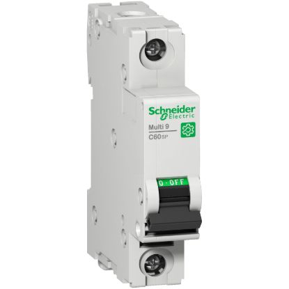 Picture of Miniature circuit breaker (MCB), Multi9 C60SP, 1P, 8A, D curve, 10kA (UL1077), 10kA (IEC/EN 60947-2)