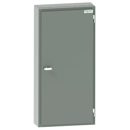 Picture of MD Isobar standard distribution board, Acti9, 72 poles, 250A main switch, 18mm, IP56, grey