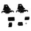 Picture of PowerLogic series input connector, ct screws and panel mounting hardware PM51xx