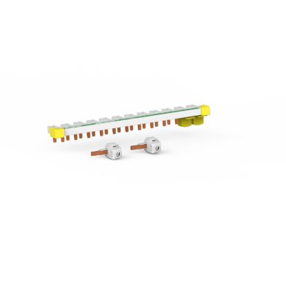 Picture of MAXBAR Top Feed, MAX9, 1P+N, 12 Modules, 100 A with Accessories