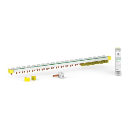 Picture of MAXBAR Top Feed, MAX9, 1P+N, 21 Modules, 100 A with N Block and Accessories