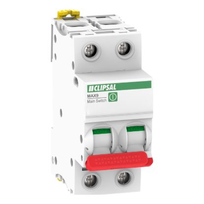 Picture of Isolator Switch, MAX9, 2P, 100A, 415V