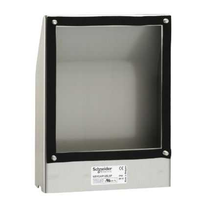 Picture of Stainless steel cover cut-out 125x125mm with filter IP55