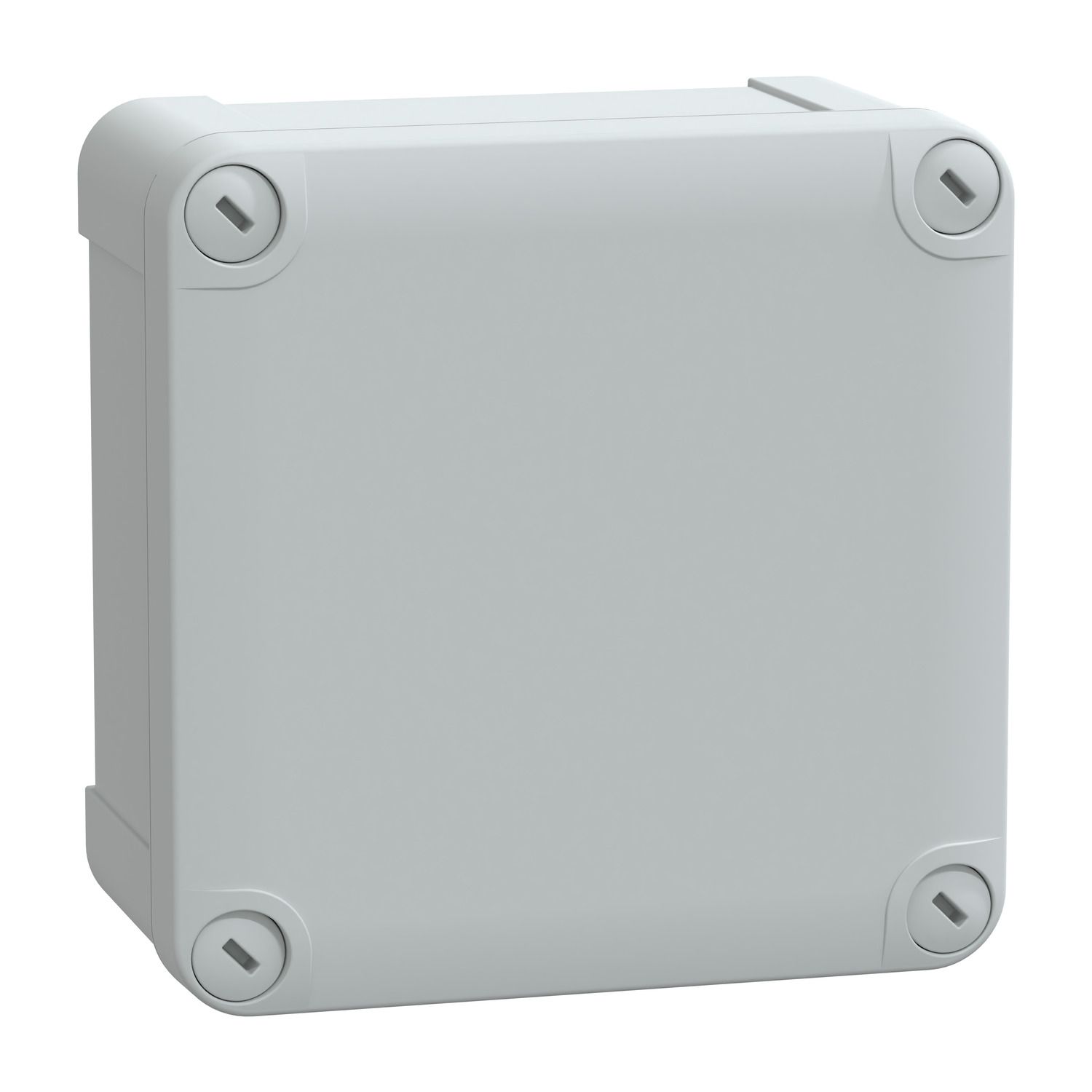 Picture of PC box, Thalassa, IP66 IK08 RAL7035 Int.H105W105D55 Ext.H116W116D62 opaque PC cover H10