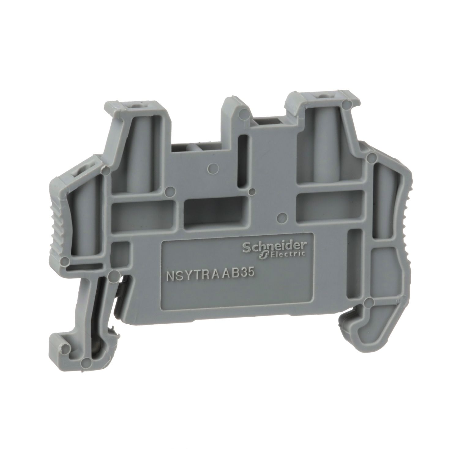 Picture of End Bracket, Linergy, Snap-On For 35m DIN Rails, 5,2mm width, Markable