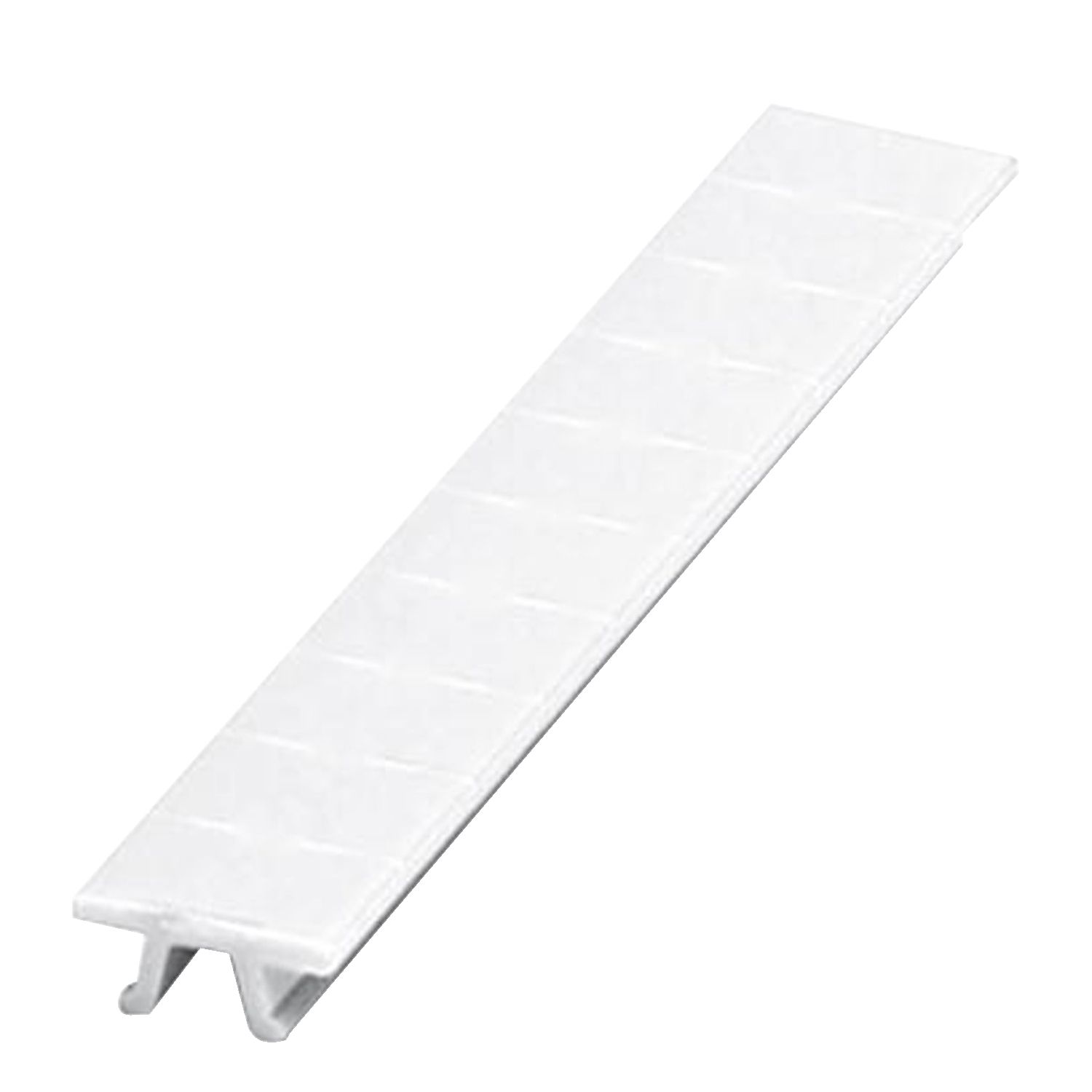Picture of Marking strip, Linergy TR, clip in type, 6mm, printed characters 41 to 50, printed horizontal, white, Set of 10