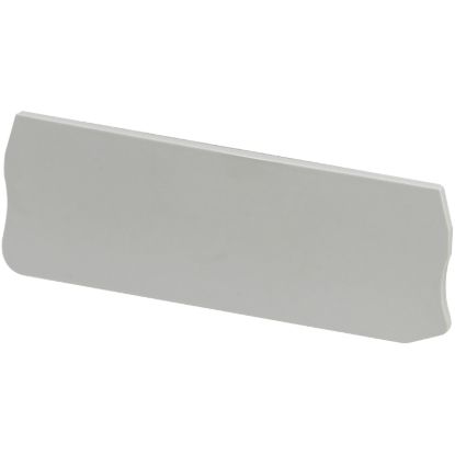 Picture of Cover plate, Linergy TR, 4 points, 2.2mm width, for spring terminals NSYTRR44, grey, Set of 50