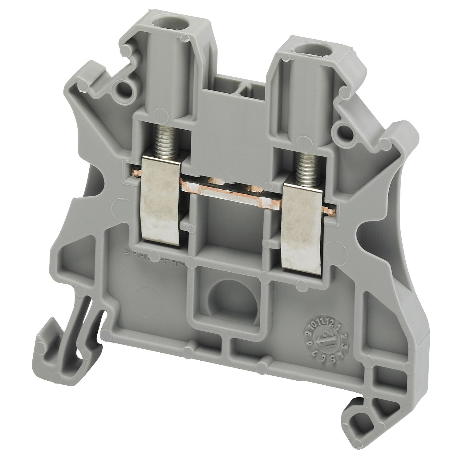 Picture of Screw Terminal, Linergy, Feed Through, 2 Points, 2,5mm² , Grey