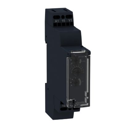Picture of Modular timing relay, Harmony Timer Relays, 8A, 1CO, 0.1s..10 h, multifunction, 24V DC 24...240V AC DC