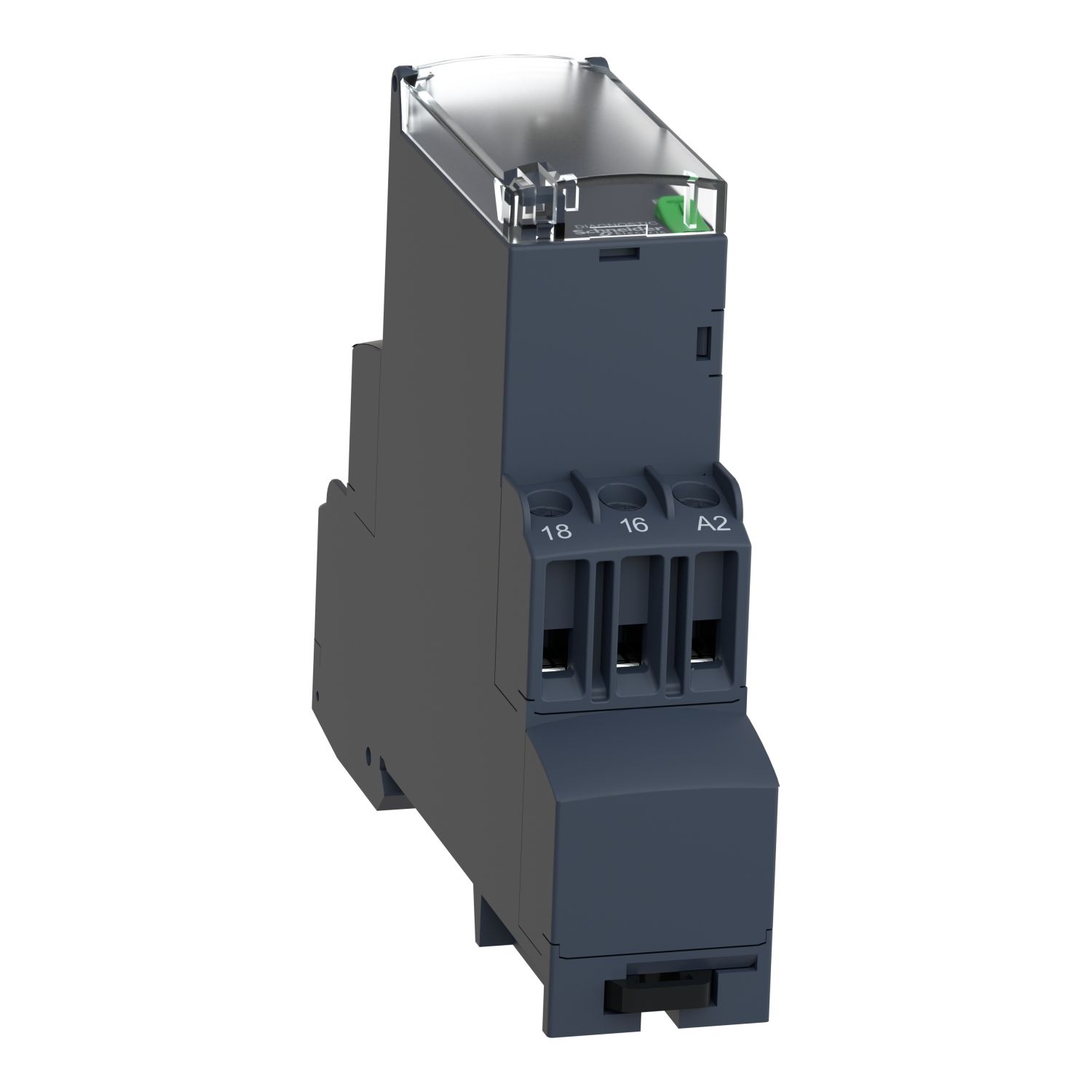Picture of dual function relay, Harmony Timer Relays, 8A, 1CO, 0.05sâ€¦300h, interval relay, 24...240V AC DC