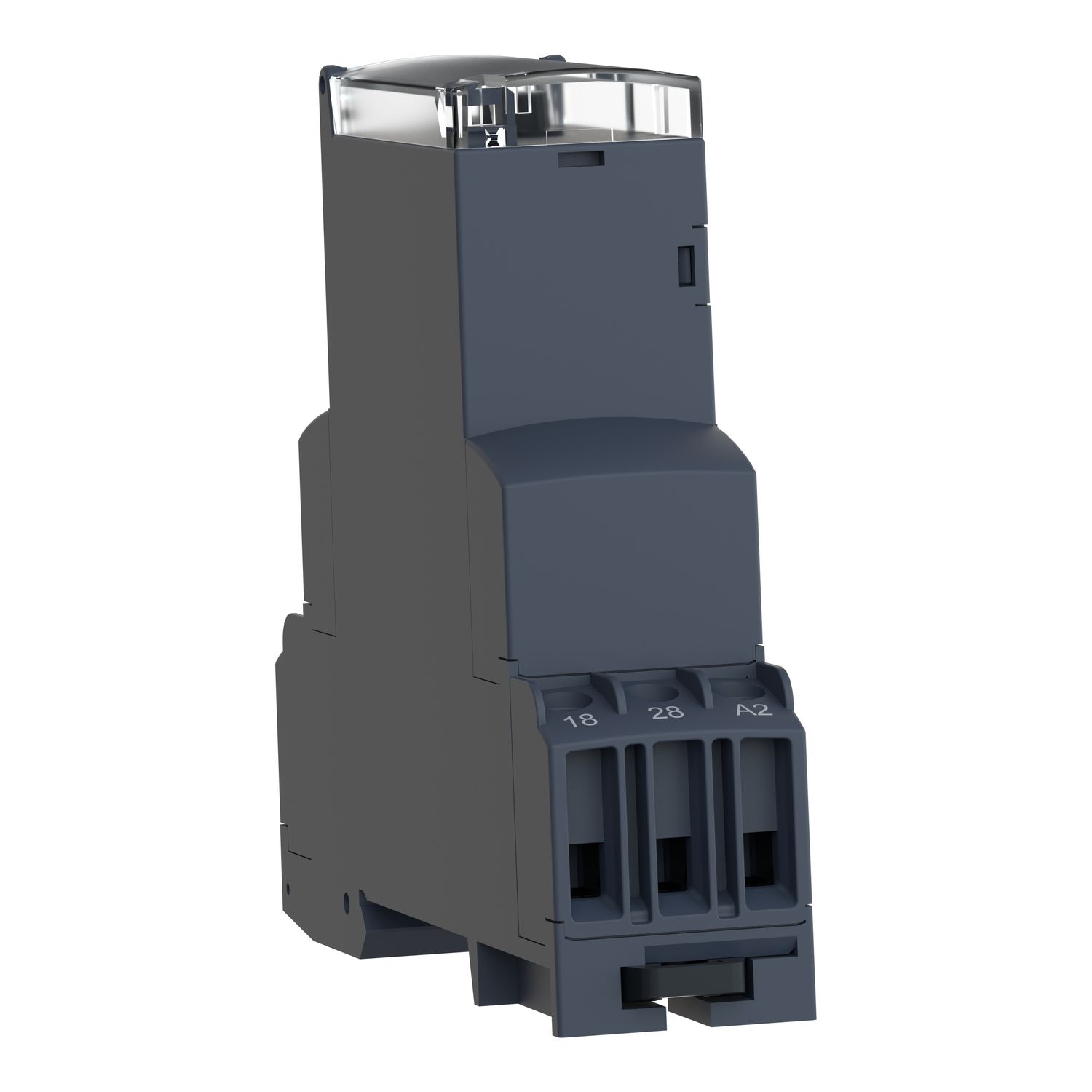 Picture of single function relay, Harmony Timer Relays, 8A, 1CO, 0.1sâ€¦100h, star delta, 24V DC or 24...240V AC DC