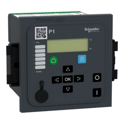 Picture of protection relay PowerLogic P1F 24-60V 3CT 1Io: 0.01-2IN 4DI-4DO RS485 USB