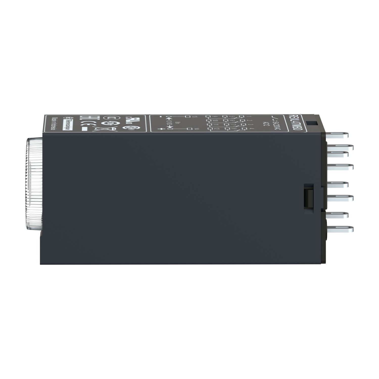 Picture of single function relay, Harmony Timer Relays, 5A, 4CO, 0.1s..100h, on delay, 24V DC