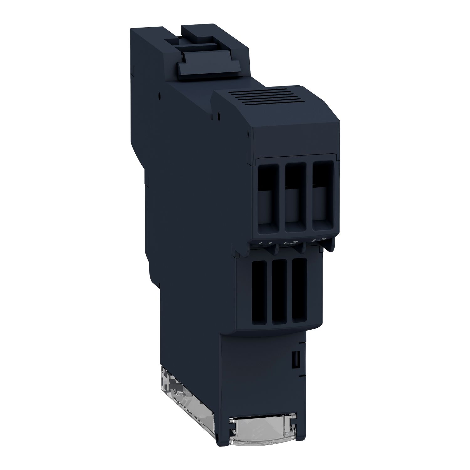 Picture of Modular multifunction 3-phase supply Control Relay, Harmony Control Relays, 5 A, 1 CO, 208...480 V AC