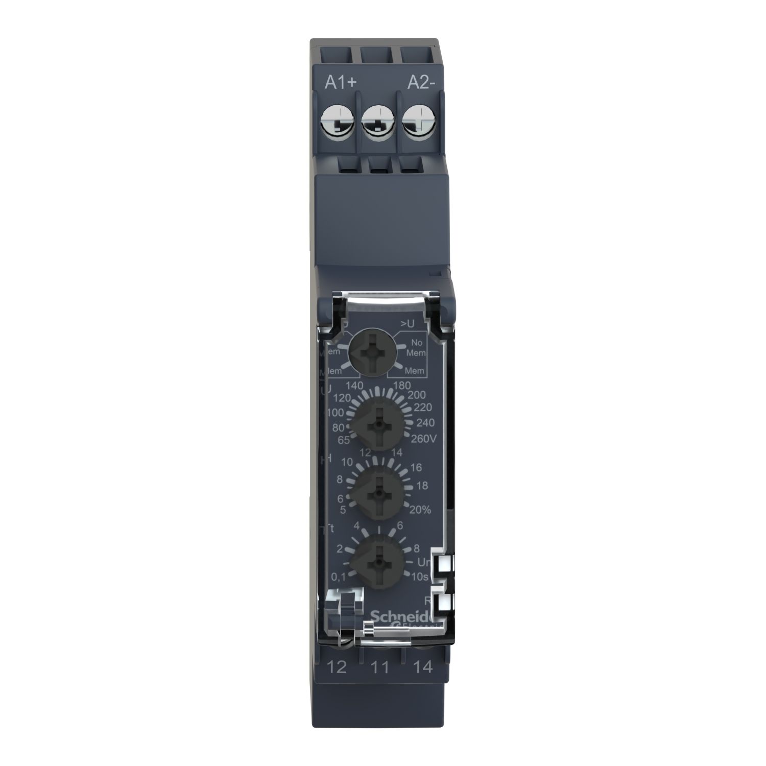 Picture of Modular 1-phase voltage Control Relay, Harmony Control Relays, 5 A, 1 CO, 20…80 V AC/DC