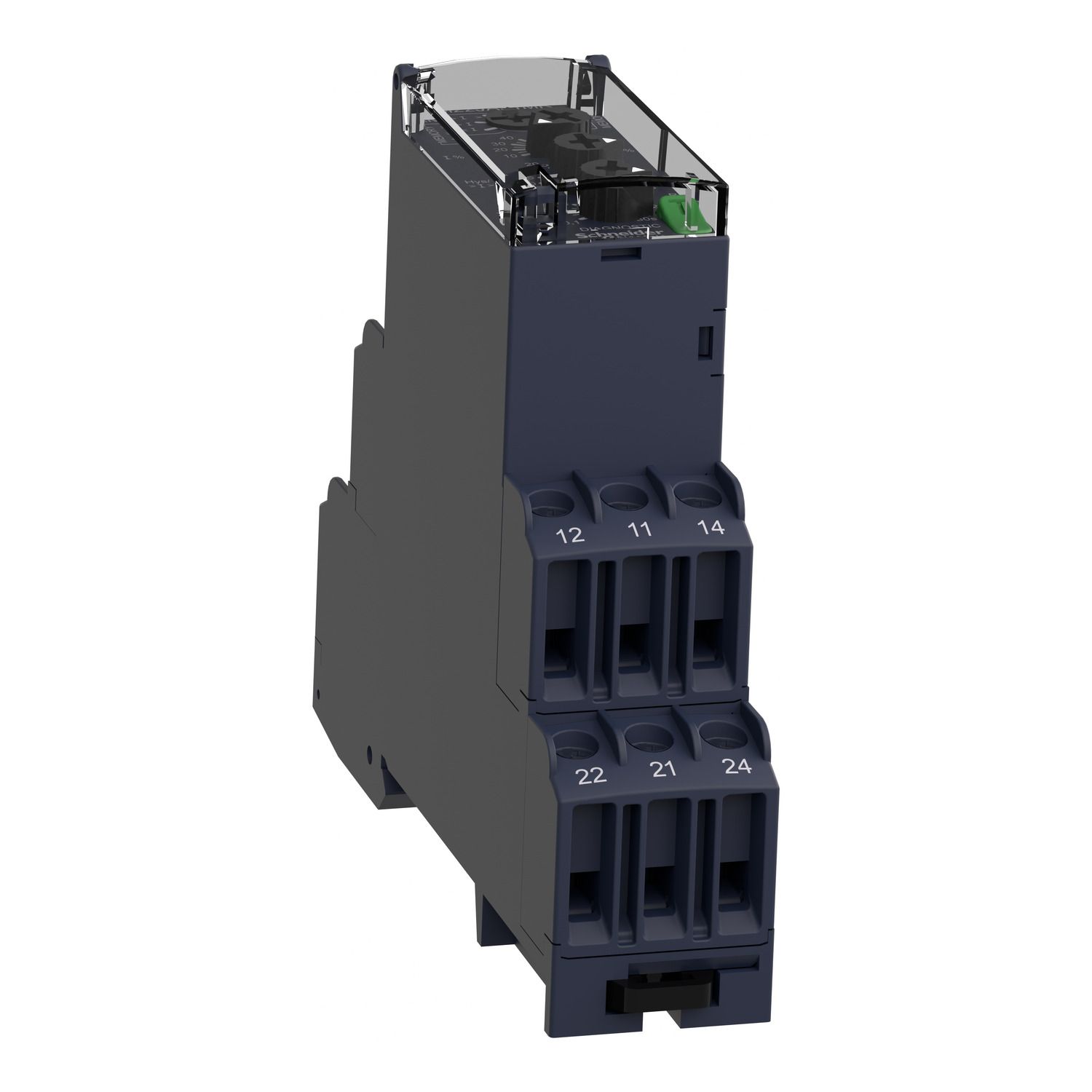 Picture of current control relay, Harmony Control Relays, 4mAâ€¦1 A, 2CO, 24â€¦240V AC DC