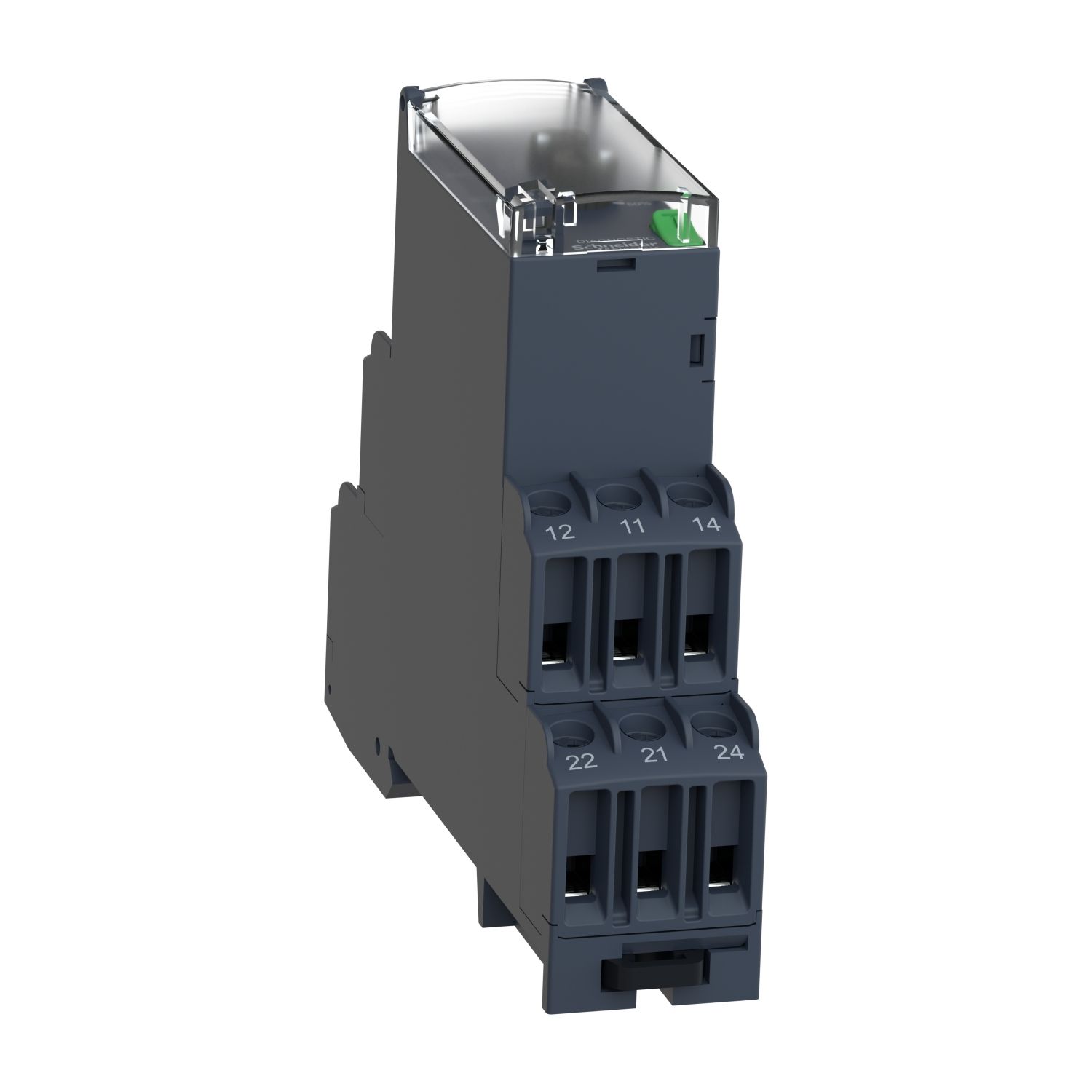 Picture of voltage control relay, Harmony Control Relays, 8A, 2CO, 1â€¦100V AC DC, 24â€¦240V AC DC