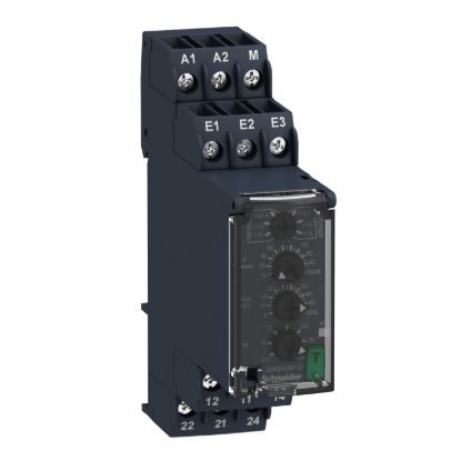 Picture of voltage control relay, Harmony Control Relays, 8A, 2CO, overvoltage or undervoltage detection, 15â€¦500V AC DC, 24â€¦240V AC DC