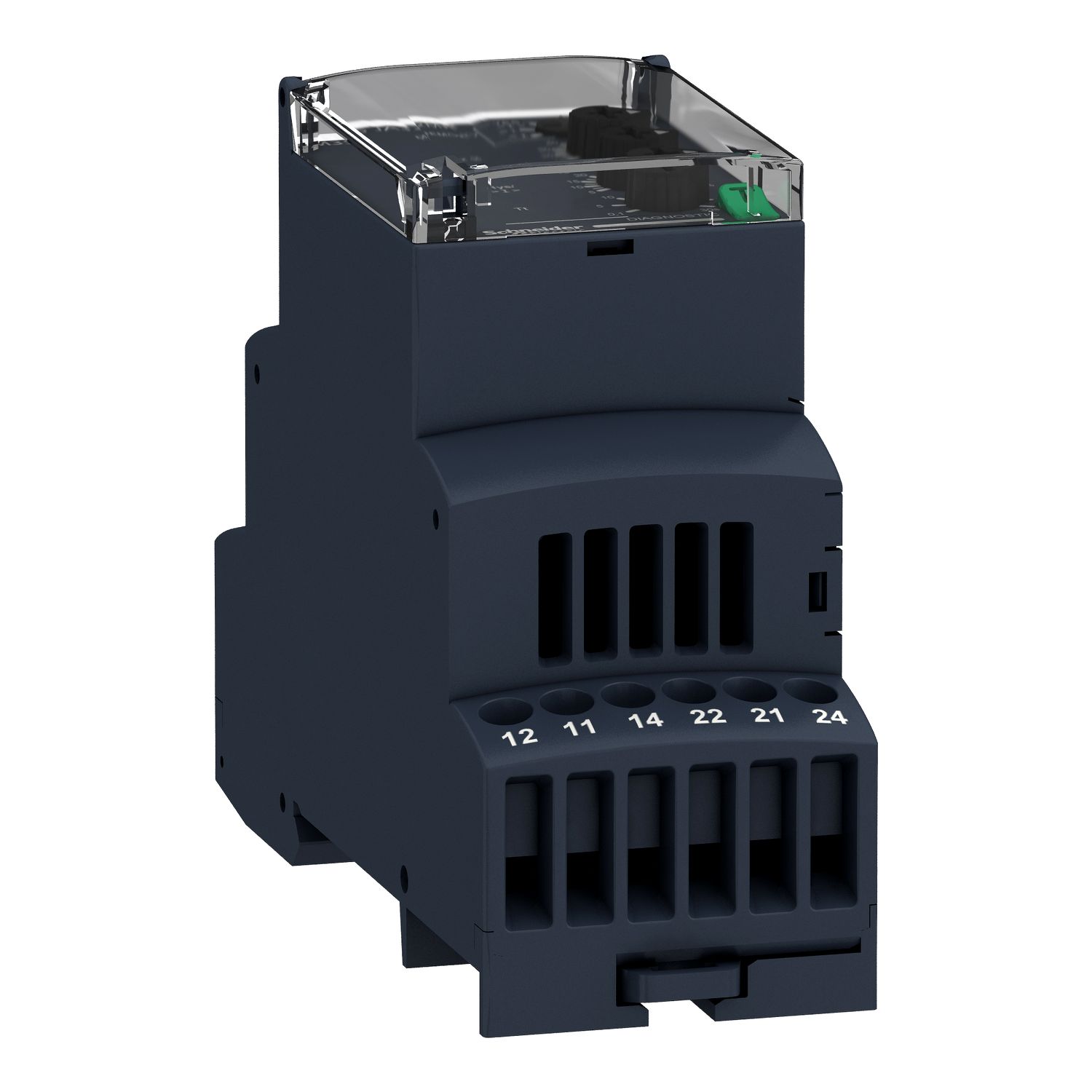 Picture of current control relay, Harmony Control Relays, 5A, 2CO, 0.15â€¦15A, 24â€¦240V AC DC