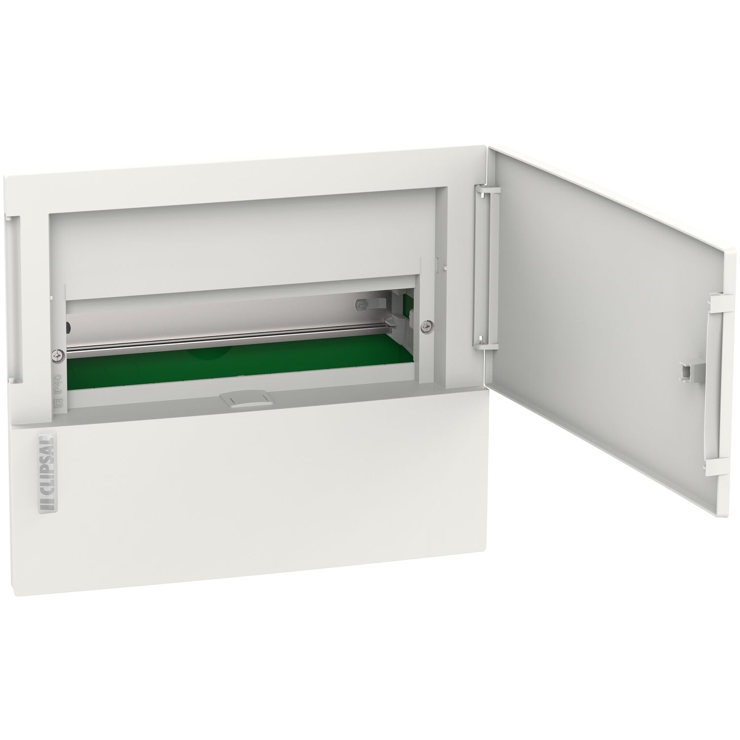 Picture of Consumer switchboard, Clipsal Resi MAX, 1 row 12 modules Flush Mounted