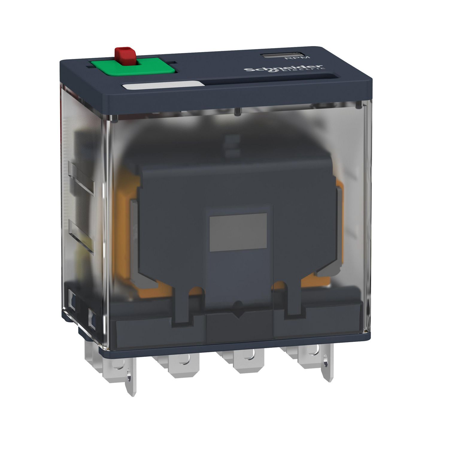 Picture of POWER RELAY 15A 4CO LOCK 48VAC