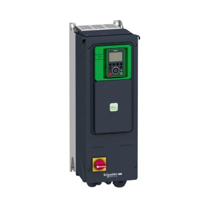 Picture of variable speed drive, Altivar Process ATV900, ATV950, 0.75kW, 400 to 480V, with braking unit, switch, IP55