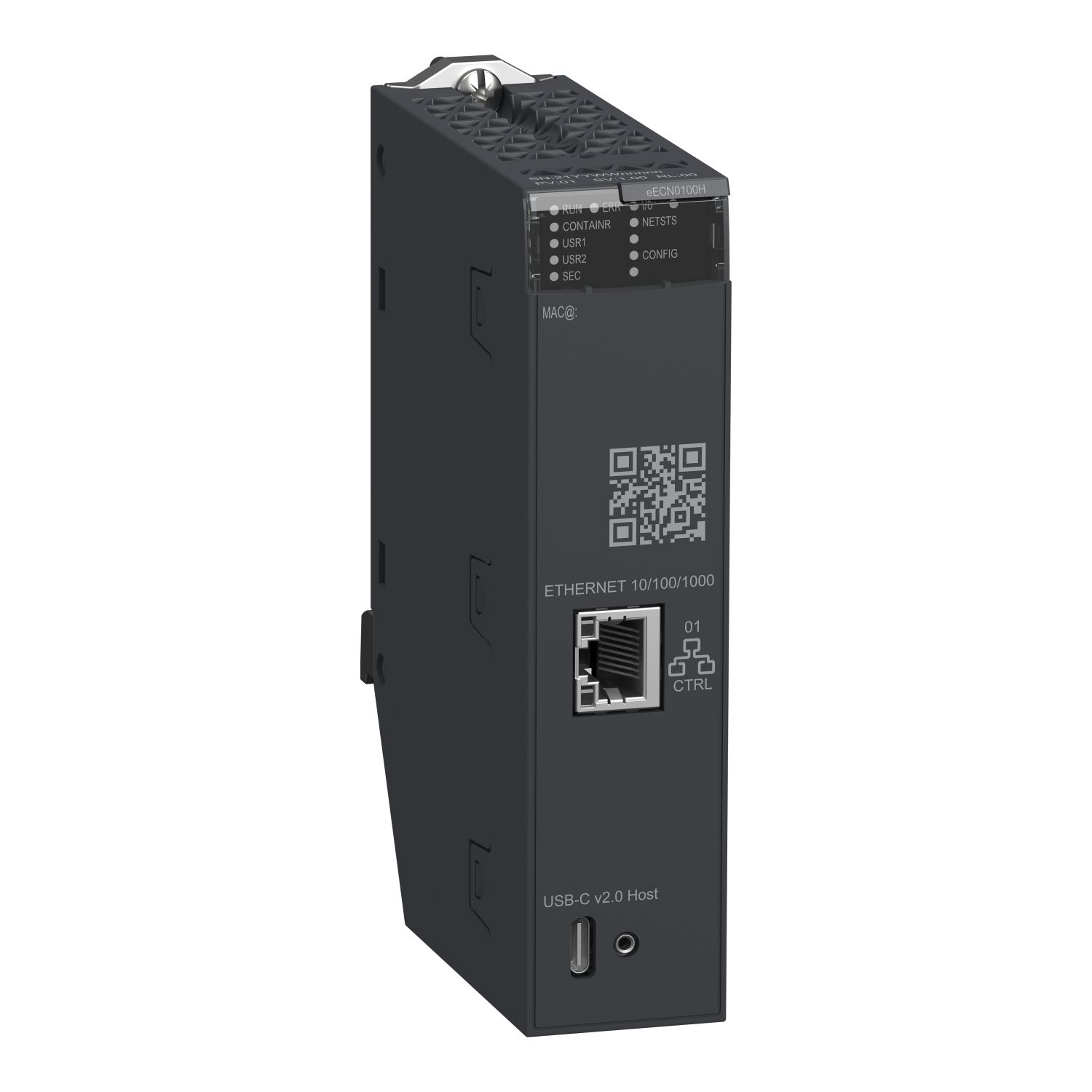 Picture of Edge compute node, Modicon M580, ARM V7 32 bit, Linux, Application platform, Container technology