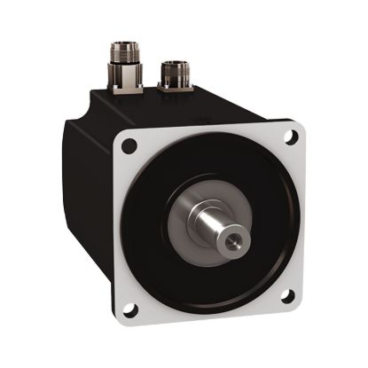 Picture of servo motor BMH, Lexium 32, 10.3Nm, 4000rpm, keyed shaft, with brake, IP65, IP67, 16 multiturn encoder, straight