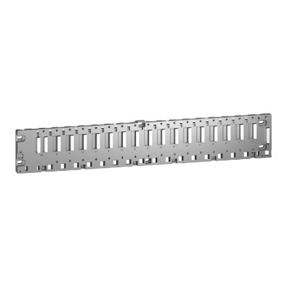 Picture of Backplane, Modicon X80, 16 slots, panel, mounting plate mounted