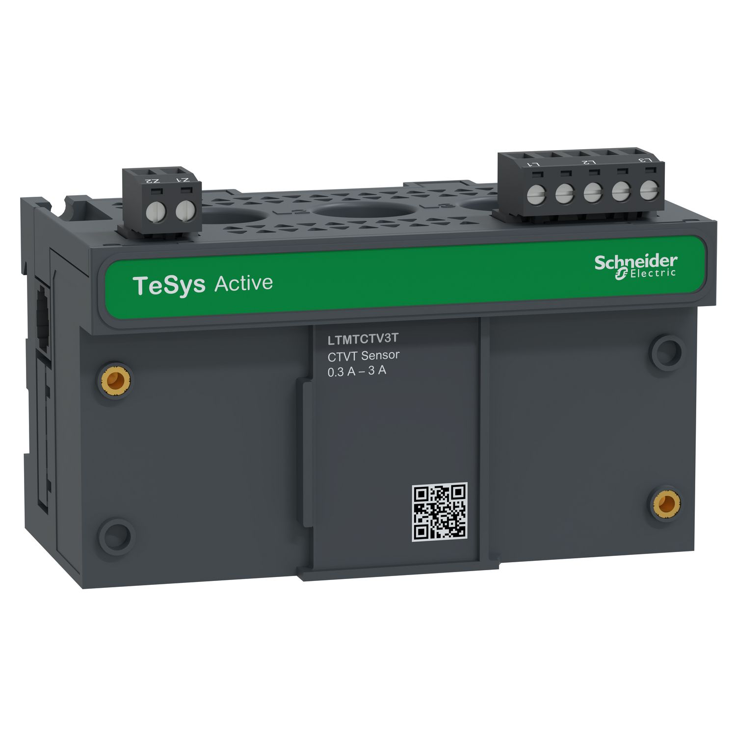 Picture of Electronic motor relay sensor, TeSys Tera, CTVT, Horizontal 0.3 to 3A
