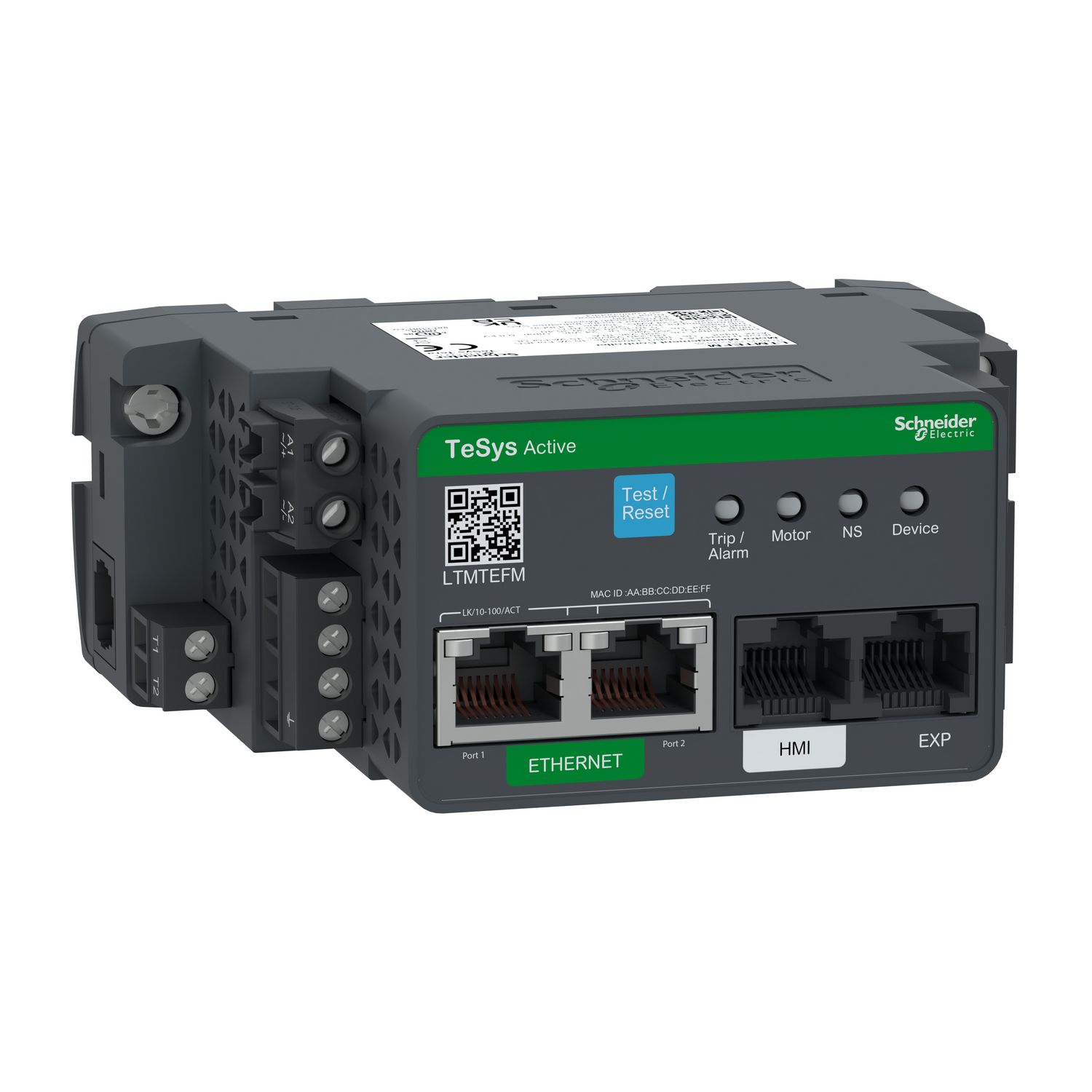 Picture of Electronic motor relay main unit, TeSys Tera, EtherNet TCP/IP, 100 to 240VAC/DC