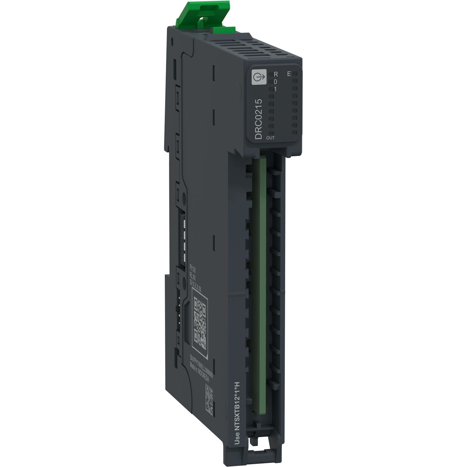 Picture of Relay Output Module + Base, 2 Isolated Out, NO/NC, 2A, 5V to 125V DC, 24V to 240V AC, Modicon Edge I/O NTS