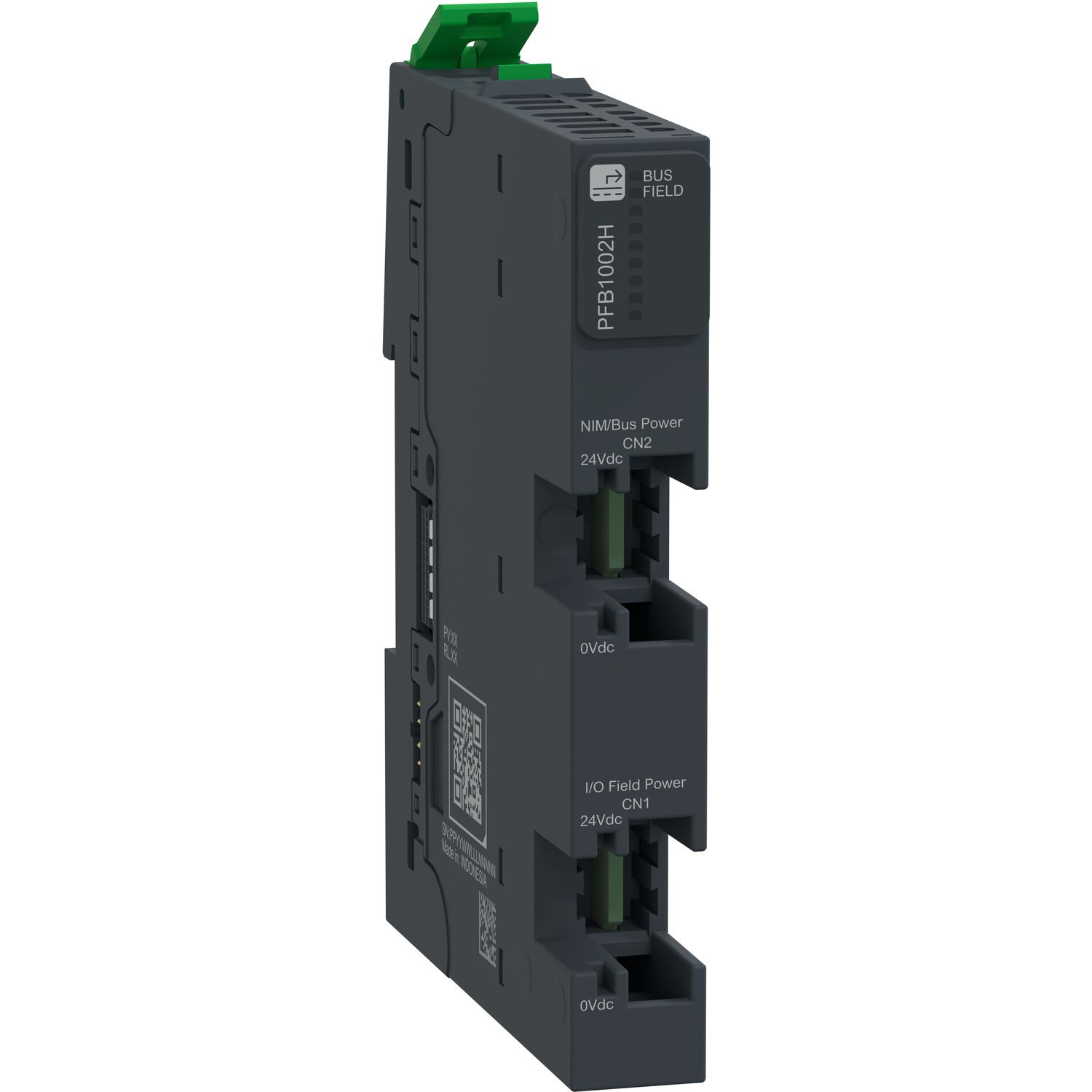 Picture of Power Supply Module + Base, 24V DC, Bus and Field, Hardened, Modicon Edge I/O NTS