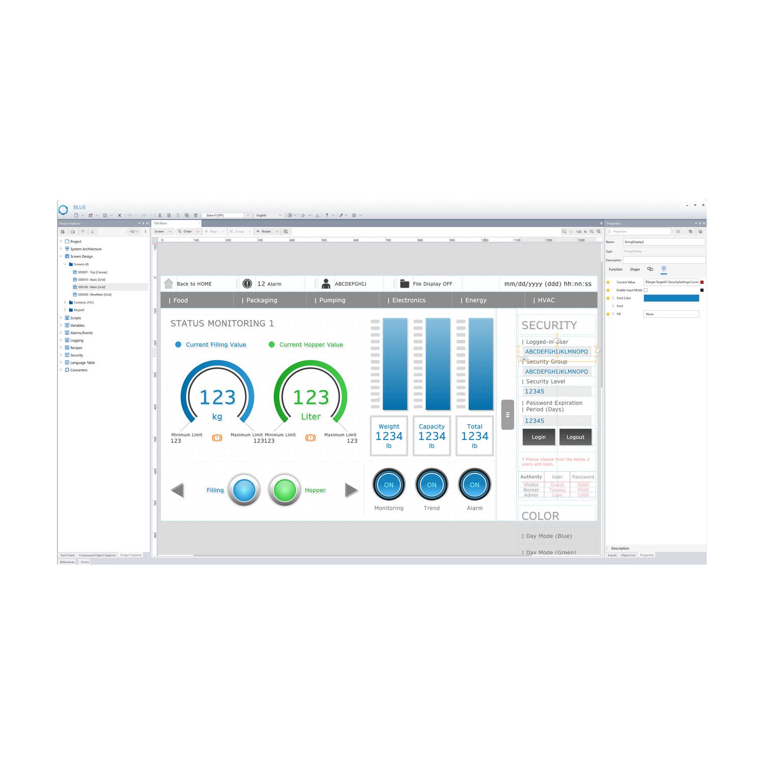 Picture of License, Pro-face BLUE, professional, buildtime, group, 3 stations, subscription, 12 months, digital