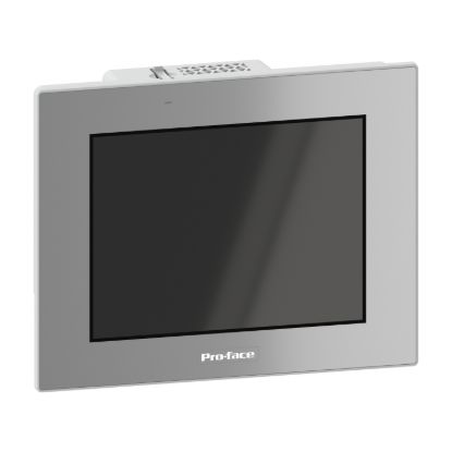 Picture of touch panel screen, Proface GP6000, 7.5 inch, VGA, All in one, Analog single, 2xCOM, 2xETH, USB A & micro B, SD, DC