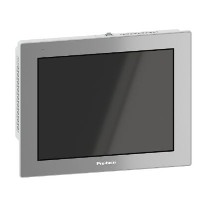 Picture of touch panel screen, Proface GP6000, 10.4 inch, SVGA, All in one, Matrix, 2xCOM, 2xETH, USB A & micro B, SD, AC