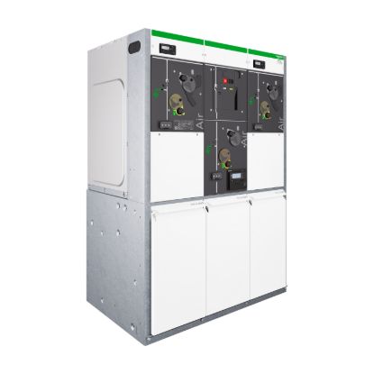 Picture of Ring Main Unit, RM AirSeT, 12kV, non-extensible, 3 functions, IBI, 50Hz, 200A, 20kA 1s, height 1.6m