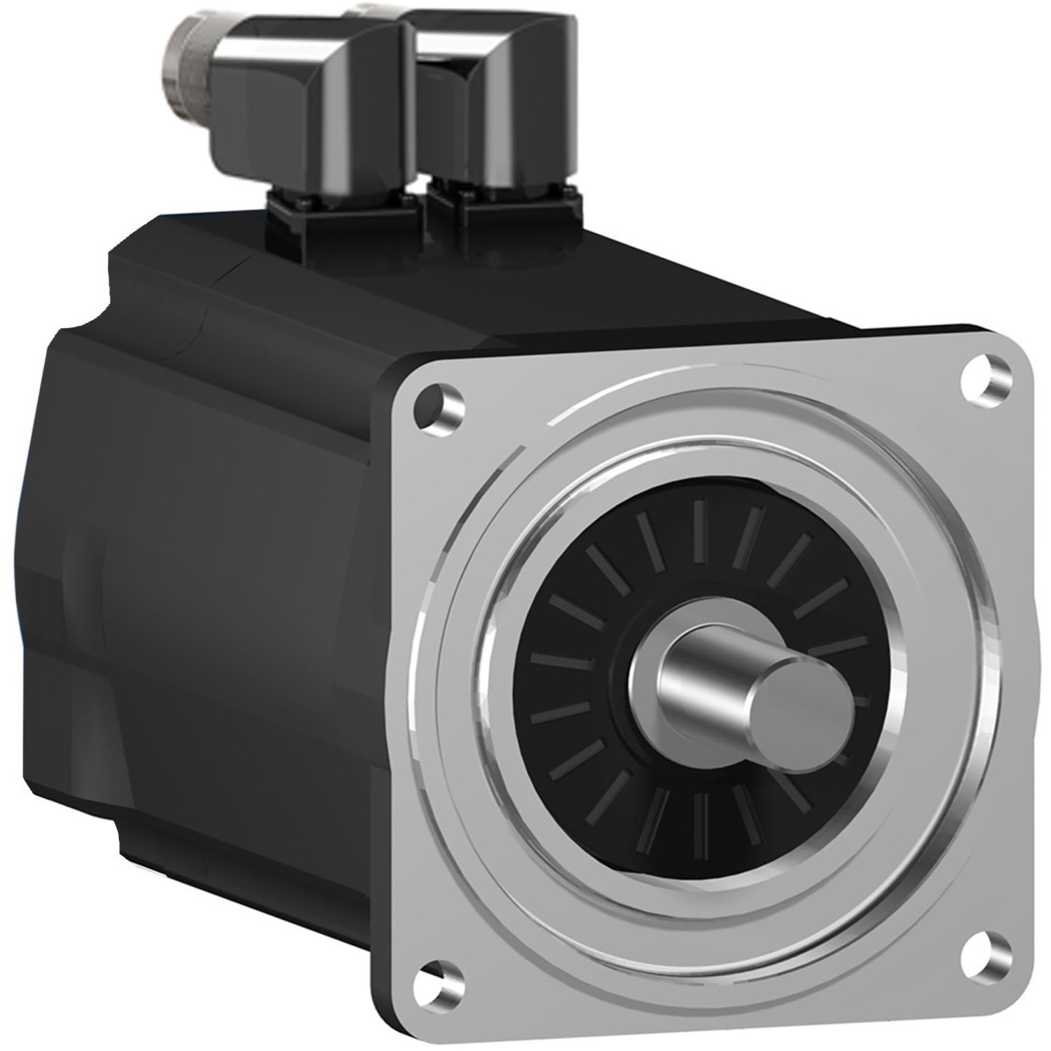 Picture of servo motor SH3 100 8Nm,key,single,nobrake,90Â°conn.IP54/IP65,6k RPM