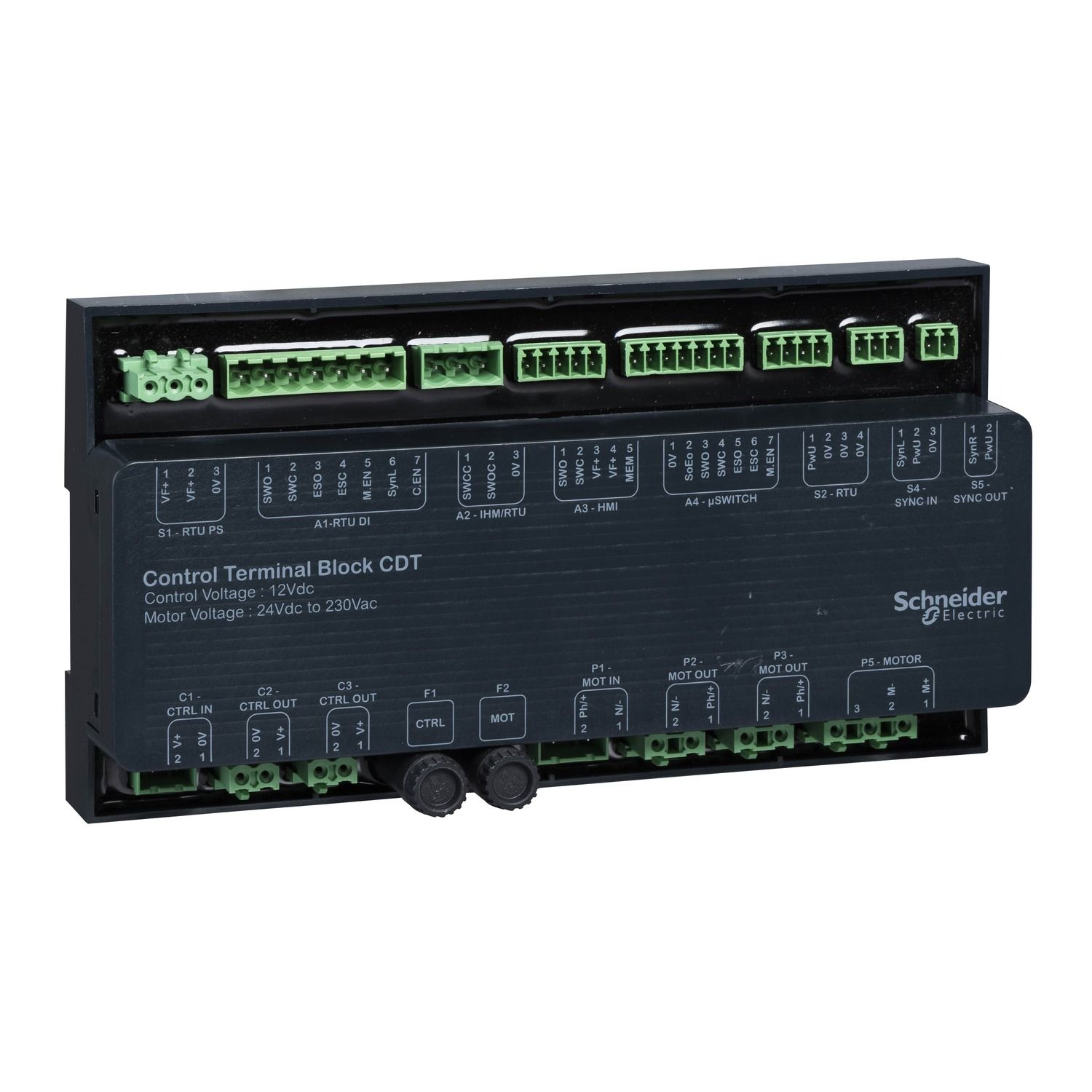 Picture of Control terminal block for CDT, SM AirSeT, RM AirSeT, 24 VDC