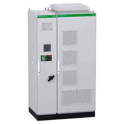 Picture of automatic PowerLogic PFC Capacitor bank, 325kVar 415V, 50Hz, 7% Detuned, top entry, with main CB and IoT Gatway