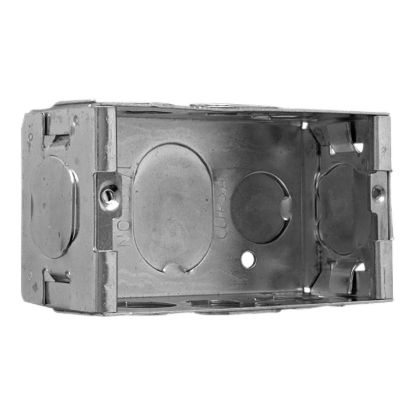 Picture of Wall Box, Clipsal - Mounting Accessories, Metal, 1 Gang