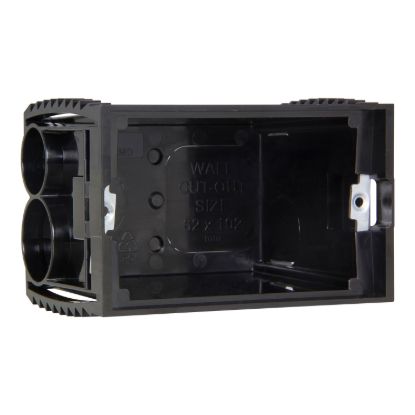 Picture of Moulded Deep Plastic Wall Box, Clipsal - Mounting Accessories, 1 Gang, Sliding Nuts