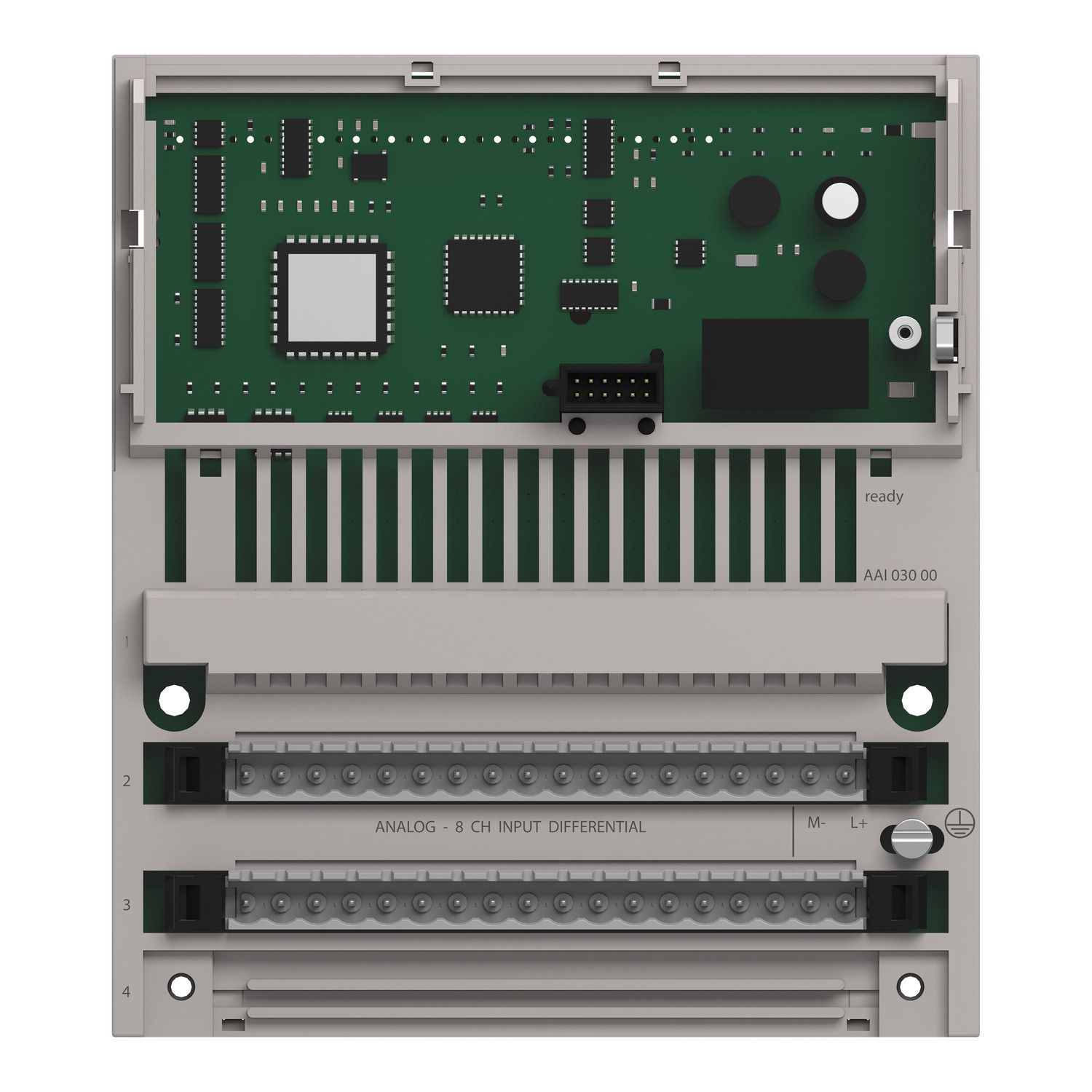 Picture of distributed analog input Modicon Momentum - 8 Input