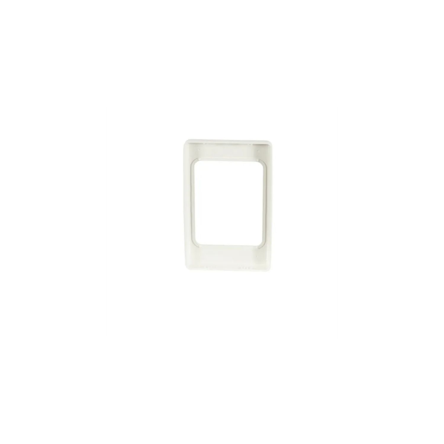 Picture of Flush Surround, 2000 Series, 1 Gang, Horizontal Mount, Curved Sided, Standard Pattern