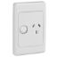 Picture of Switch Socket Outlet, 2000 Series, Single, 250V, 10A, Vertical