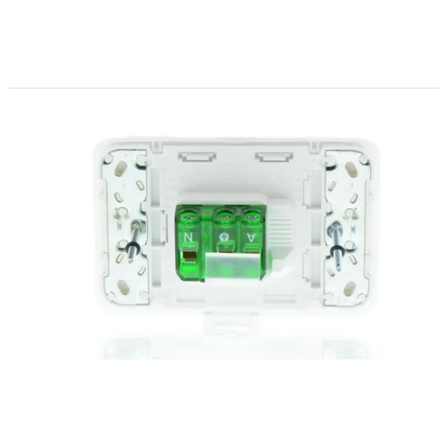 Picture of Single Switch Socket Outlet, Clipsal Iconic, Horizontal Mount, 250V, 10A